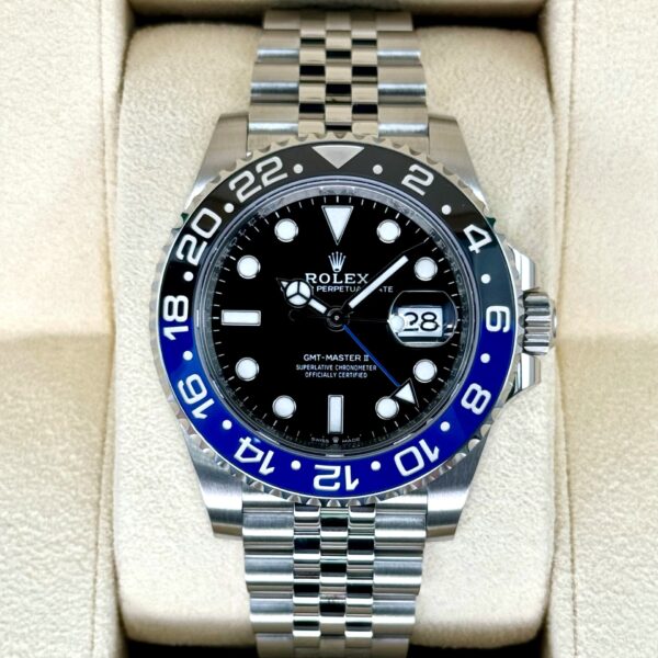2023 Rolex GMT-Master II 'Batgirl' 40mm 126710BLNR Jubilee Black Dial