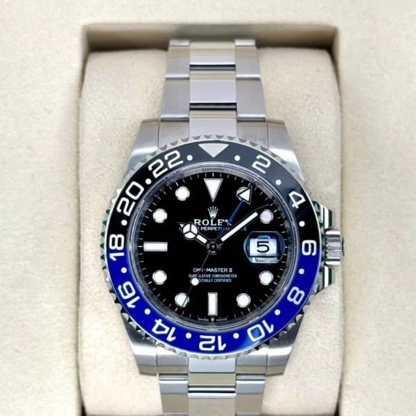 NEW 2025 Rolex GMT-Master II 'Batman' 40mm 126710BLNR (126710) Stainless Steel Oyster Bracelet Black Dial