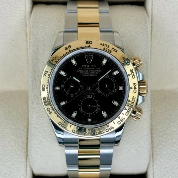 2021 Rolex Daytona 40mm 116503 Two-Tone Black Dial