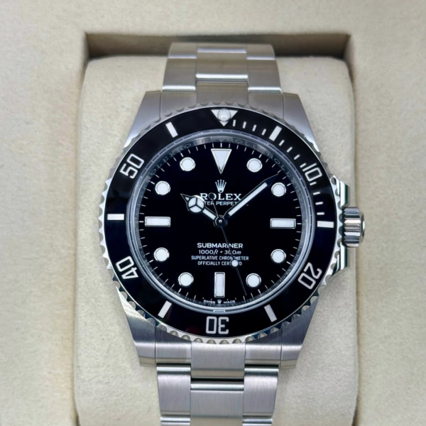 NEW 2025 Rolex Submariner 41mm 124060 Stainless Steel Black Dial