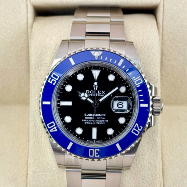 NEW 2025 Rolex Submariner “Cookie Monster ” 41mm 126619LB White Gold Black Dial