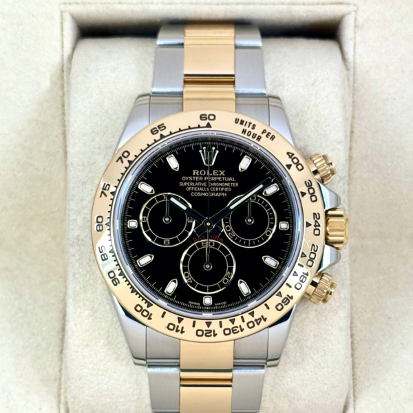 2017 Rolex Daytona 40mm 116503 Two-Tone Black Dial