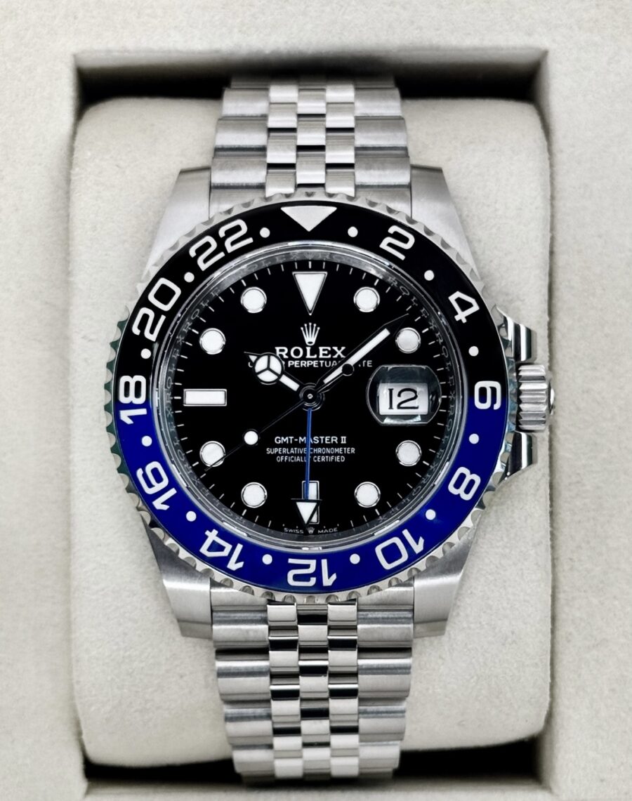 NEW 2025 Rolex GMT-Master II “Batgirl” 40mm 126710BLNR Jubilee